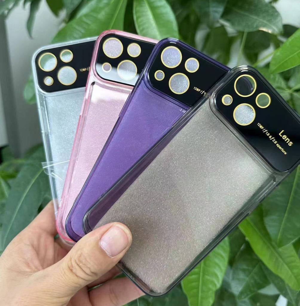 iPhone Case with Space Window Design